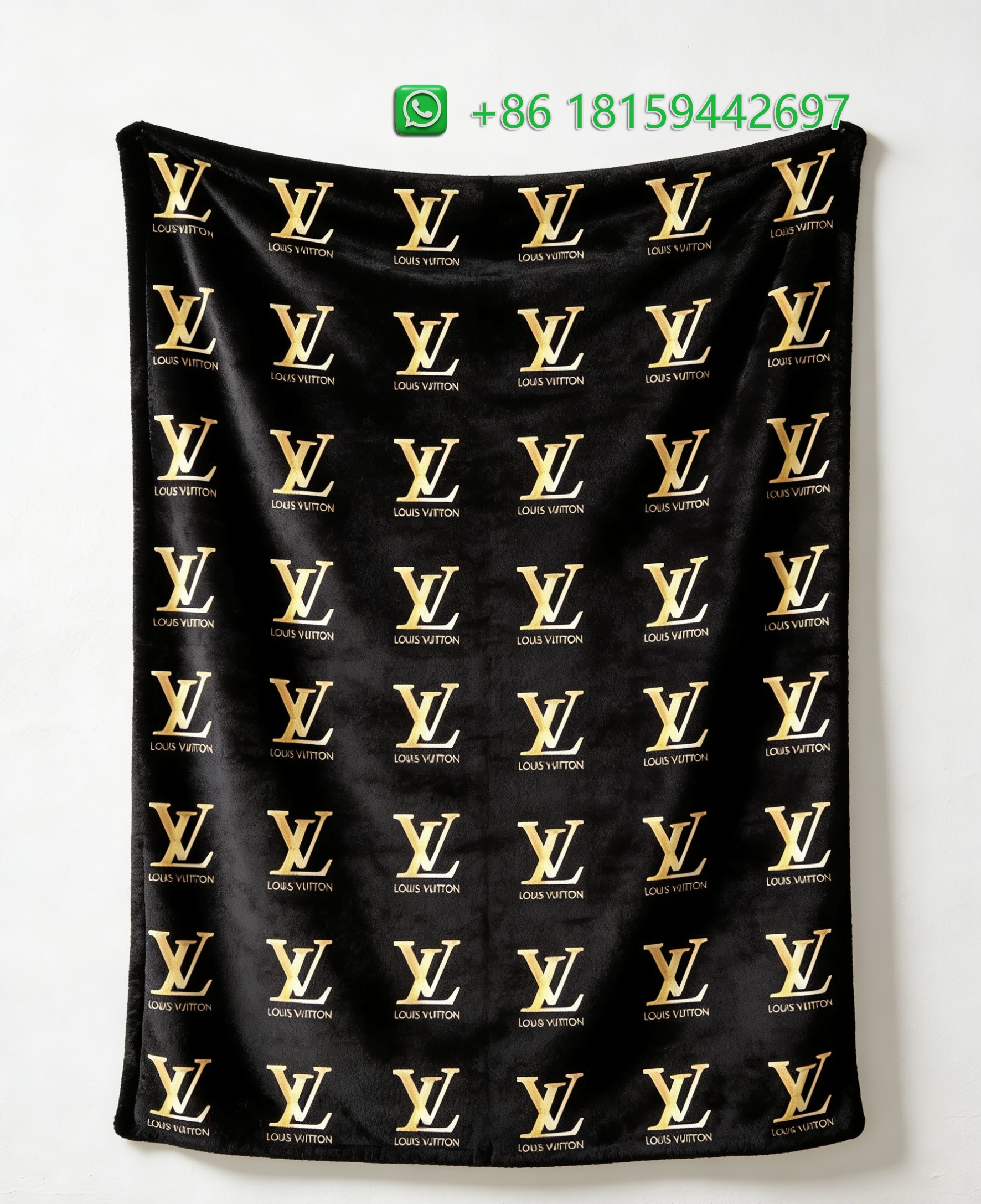 Louis Vuitton Throw Blankets
